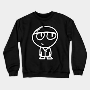 Vector Graphic. Doodle Boy Graphic. Crewneck Sweatshirt